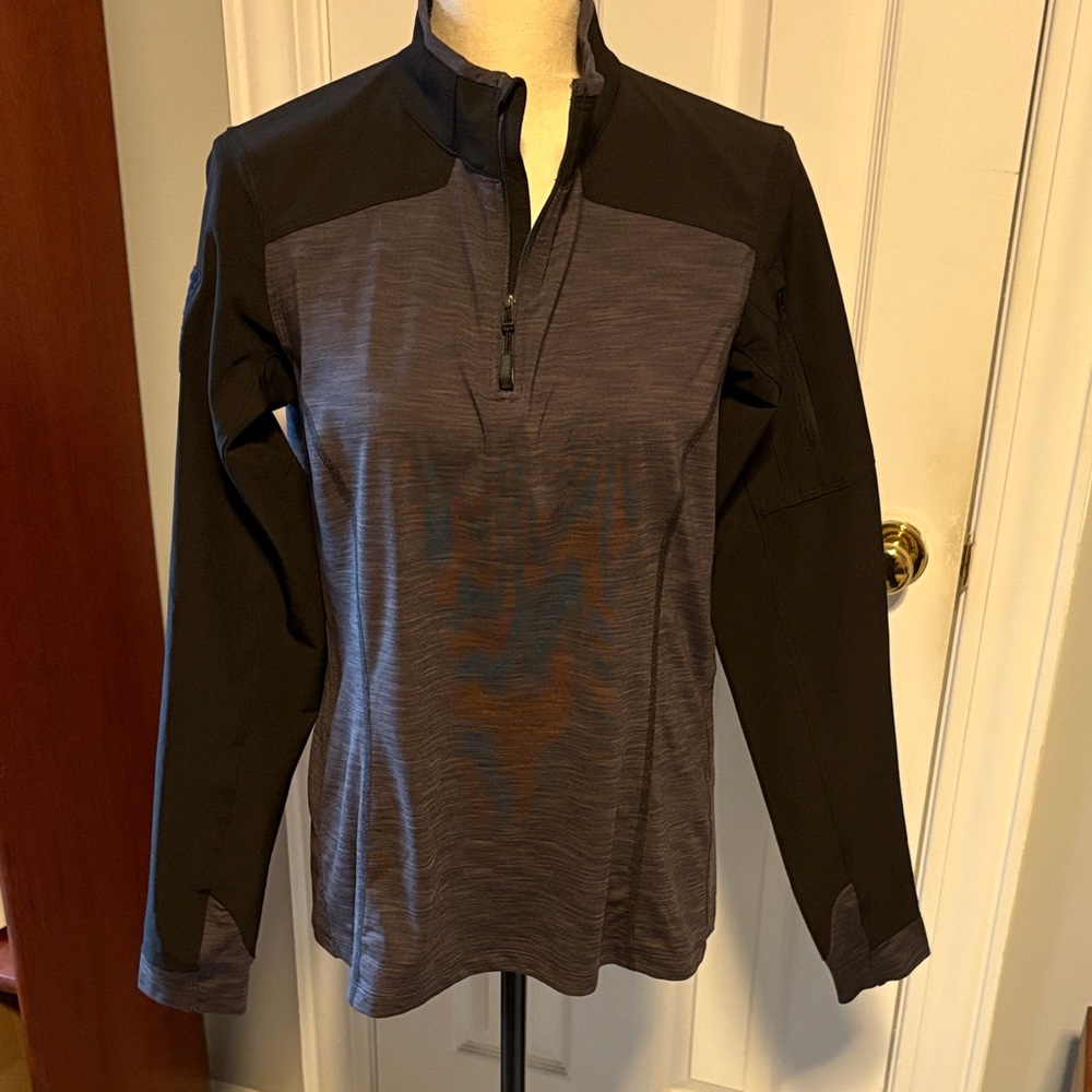 5.11 Tactical Black and Gray Women's Pullover